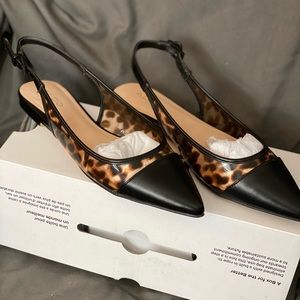 Aldo flats; size 7; leopard print.